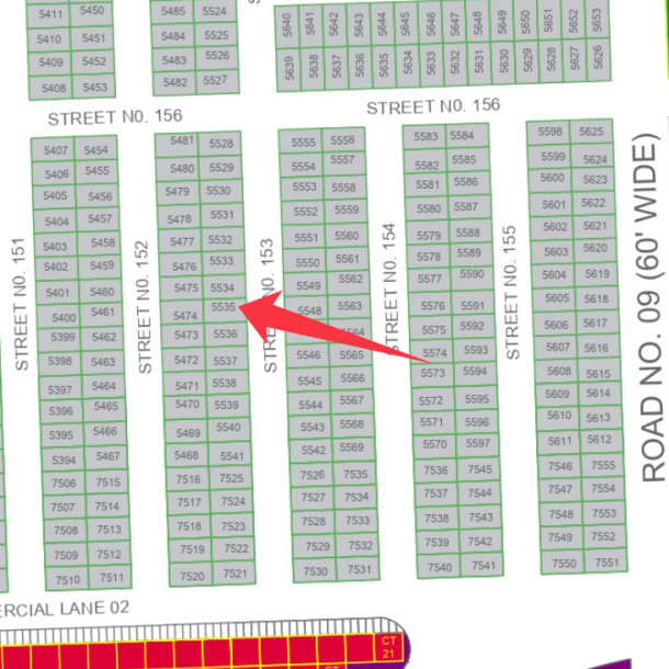 Investor Rate 1 Kanal Plot Available For Sale In DHA Multan Sector T-1