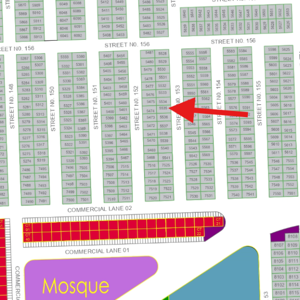 Ideal Location 5 Marla Plot Available For Sale In DHA Multan Sector T-1