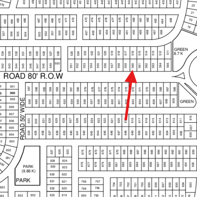 On 80 Feet Wide Road 1 Kanal Plot For SaLe In DHA Lahore Phase Prism Block A