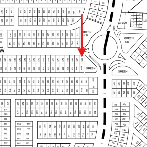 Corner 1 Kanal Plot Is Available For Sale In DHA Lahore Phase 9 Prism-1