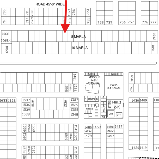 Excellent Location 8 Marla Plot Available For Sale In DHA Lahore Phase 9 Town-1