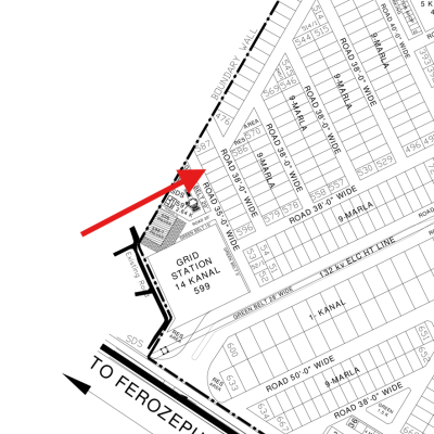 Paper Available 9 Marla Residential Plot Available For Sale In DHA Lahore Phase 4