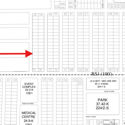 Top Location 1 Kanal Residential Plot Available For Sale In DHA Lahore Phase 7