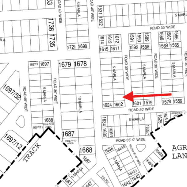 Prime Location 5 Marla Low Price Plot available For Sale In DHA Lahore Phase 6-1