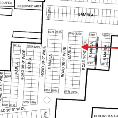 5 Marla Plot Available For Sale In DHA Lahore Phase 7 Block Y