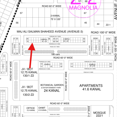 Top Location 4 Marla Commercial Plot available For Sale In DHA Lahore Phase 8