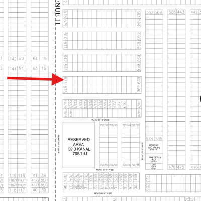 Corner On 150 Feet Road 1 Kanal Plot Is Available For Sale In DHA Lahore Phase 7