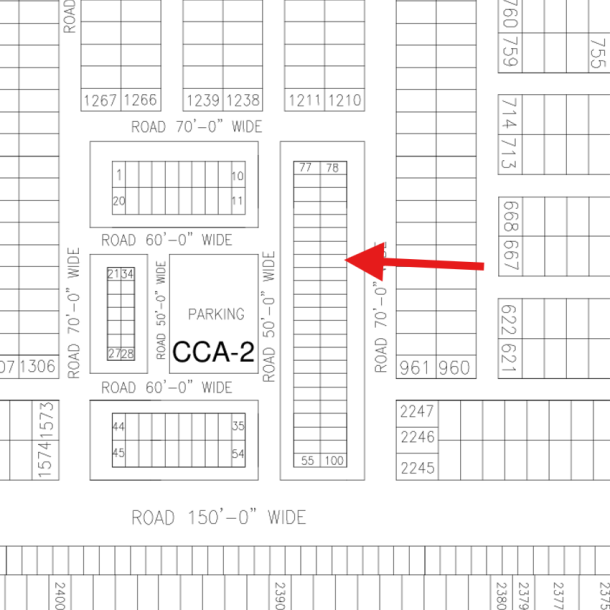 On 70 Feet Road 8 Marla Commercial Plot Available For Sale In DHA Lahore Phase 7-1