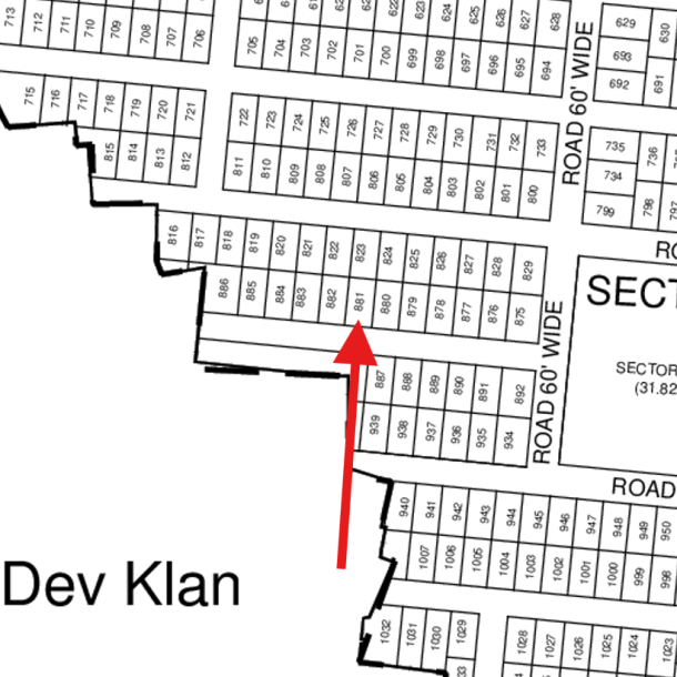 Best Price 1 Kanal Residential Plot Available For Sale In DHA Lahore Phase 9 Prism Block D-1