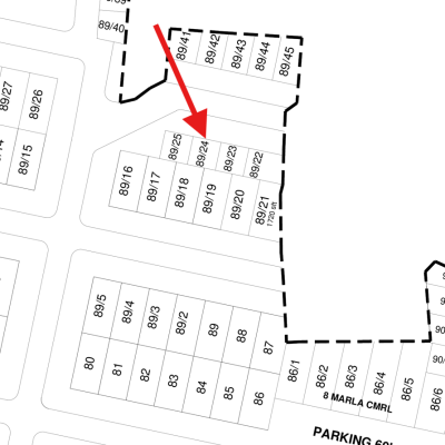 Prime Location 4 Marla Commercial plot Available For Sale In DHA Lahore Phase 8