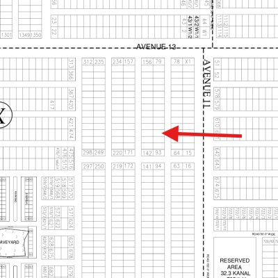 Top Location 1 Kanal Plot Available For Sale In DHA Lahore Phase 7