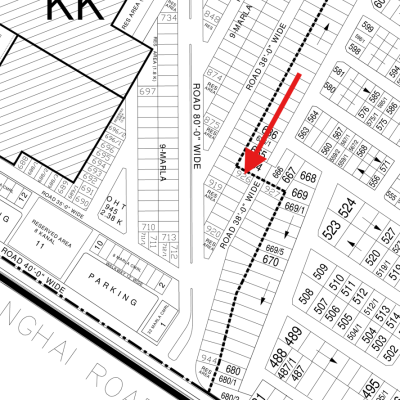 Reasonable Price Plot Available For Sale in DHA Lahore Phase 4