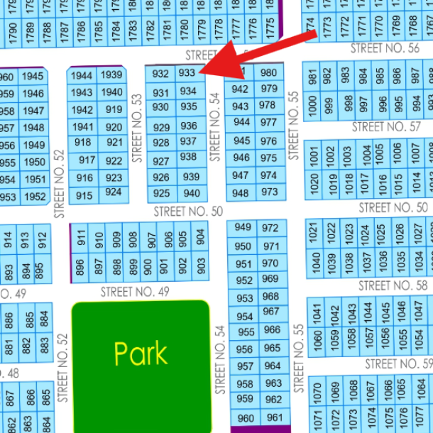 Corner 1 Kanal Pair Prime Location Plots For Sale In DHA Multan-1