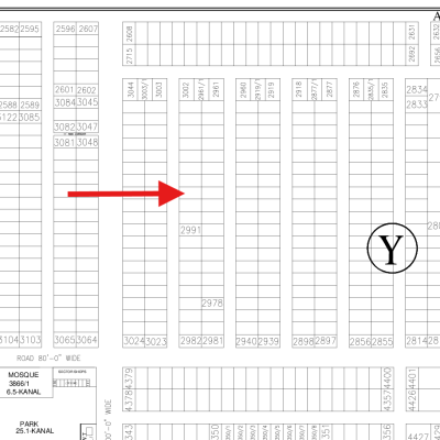 Top Location Best Sector 1 Kanal Pair Plots Available For Sale In DHA Lahore Phase 7 Block Y