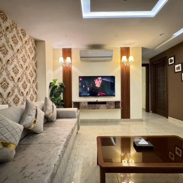2 Bedroom Apartment For Rent Fully Furnished Brand New Apartment In DHA Lahore-7