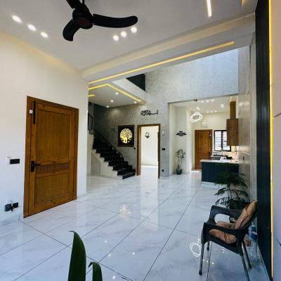 Solar Installed Brand New Beautiful 1 Kanal House Available For Rent In DHA Lahore