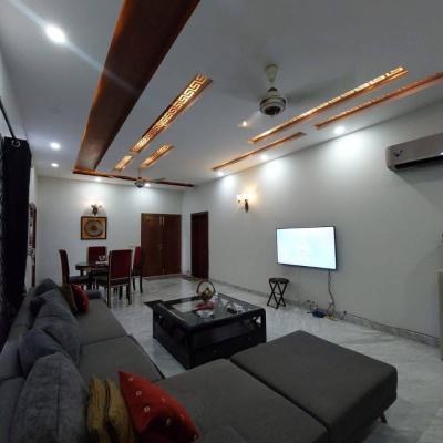 Prime Location Fully Furnished 2 Kanal Upper Portion Available For Rent In DHA Lahore Phase 2