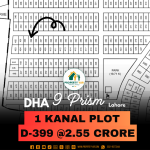 Reasonable Price 1 Kanal Plot Available For Sale In DHA Lahore Phase 9 Prism