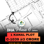 Corner On 50 Feet Road 1 Kanal Plot For Sale In DHA Lahore Phase 6