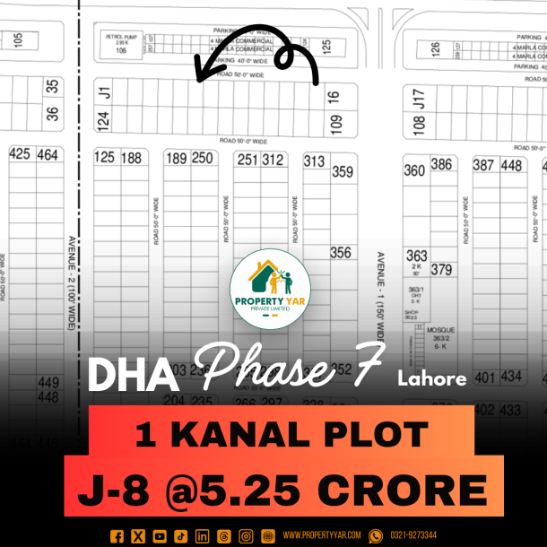 Best Location 1 Kanal Plot For Sale In DHA Lahore Phase 6-1