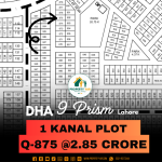 Best Location 1 Kanal Plot For Sale In DHA Lahore Phase 9 Prism