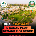 Affordable 1 Kanal Plot Available For Sale In DHA Islamabad Phase 5 Sector B