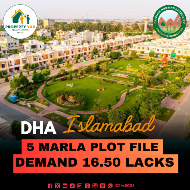 5 Marla Open File Available For Sale In DHA Valley Islamabad-1