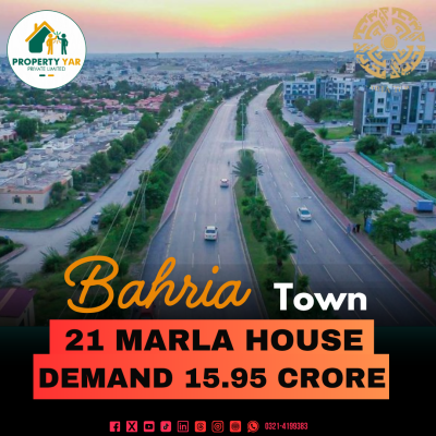 Brand New 7 Marla Modern House Available For Sale In Bahria Town Rawalpindi