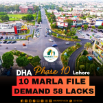 10 Marla Allocation File Available For Sale In DHA Lahore Phase 10