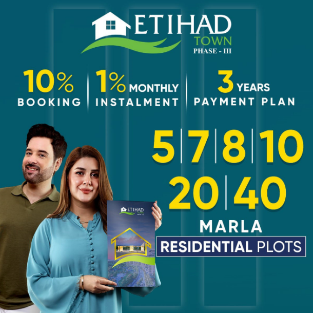 8 Marla Best Location Plots Available For Sale In Etihad Town Phase 3 Lahore-3