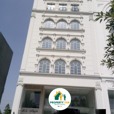 Beautiful Brand New Spanish Design 4 Marla Commercial Plaza Available For Sale In DHA Lahore Phase 6 Main Boulevard