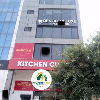 Top Location 4 Marla Commercial Plaza 1st Floor Available For Rent In DHA Lahore Phase 6 Main Boulevard