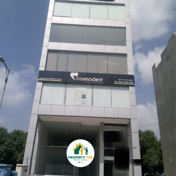 Top Location 8 Marla Commercial Plaza Available For Rent In DHA Lahore Phase 8 Broadway C-1