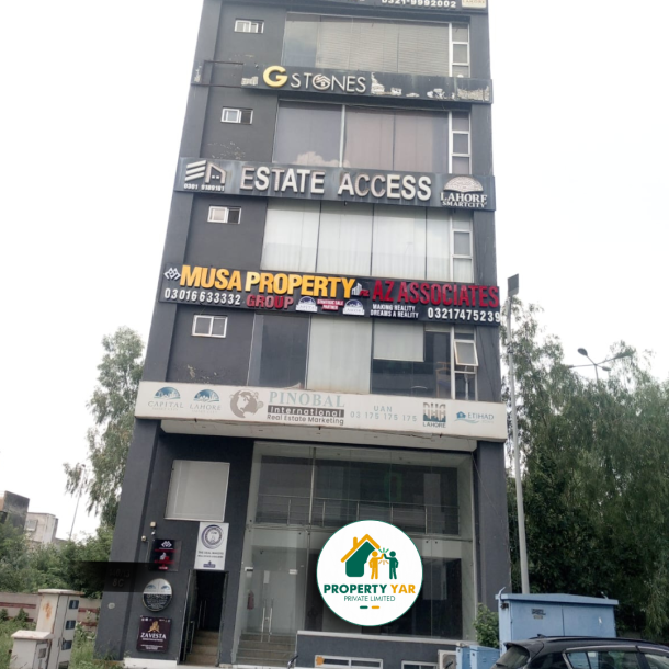 Low Price 8 Marla Commercial Plaza Available For Rent In DHA Lahore Phase 8 Block Broadway C-1