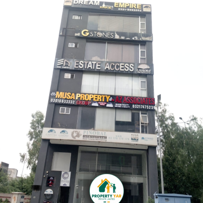 4 Marla Commercial Plaza Basement,Fround Floor And Mezzanine Available For Rent In DHA Lahore Phase 8 Broadway C