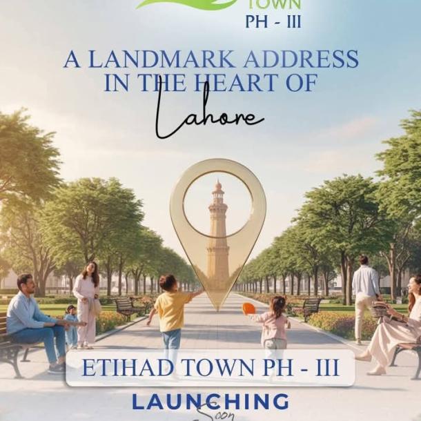 Top Location 1 Kanal Plots Available For Sale In Etihad Town Phase 3 Lahore-3