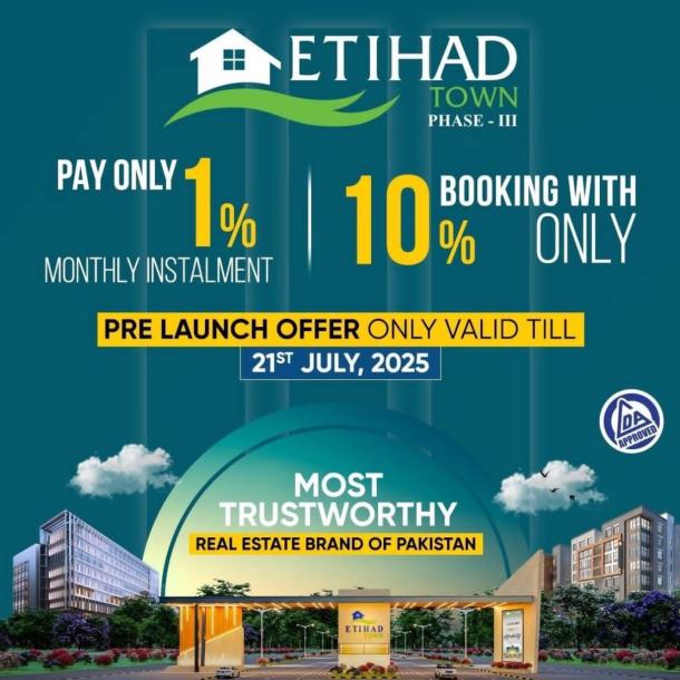 7 Marla Plots Available For Sale In Etihad Town Phase 3 Lahore-2
