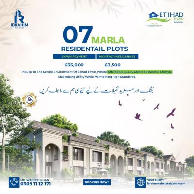 10 Marla Plots Available For Sale In Etihad Town Phase 3 Lahore