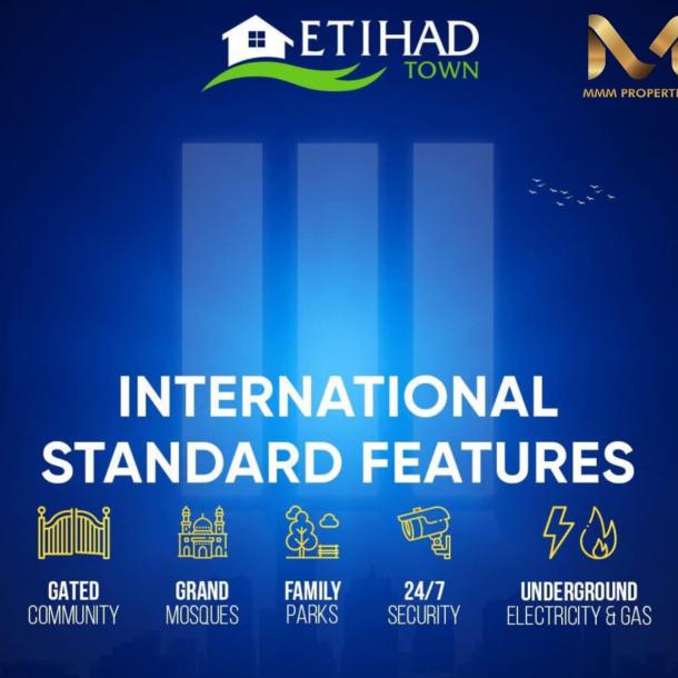 8 Marla Best Location Plots Available For Sale In Etihad Town Phase 3 Lahore-3