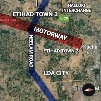 7 Marla Plots Available For Sale In Etihad Town Phase 3 Lahore