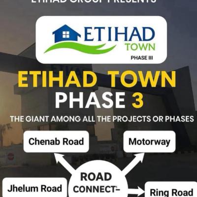 10 Marla Plots Available For Sale In Etihad Town Phase 3 Lahore
