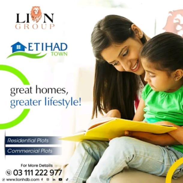 10 Marla Plots Available For Sale In Etihad Town Phase 3 Lahore-2