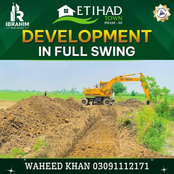 1 Kanal Plots Available For Sale In Etihad Town Phase 3 Lahore-8
