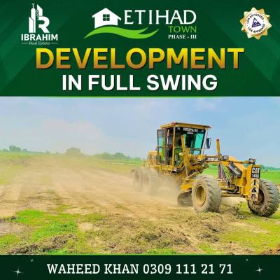 1 Kanal Plots Available For Sale In Etihad Town Phase 3 Lahore