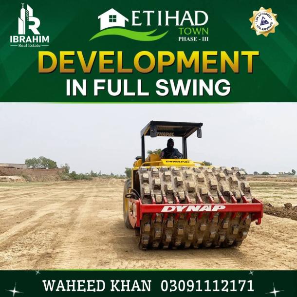 1 Kanal Plots Available For Sale In Etihad Town Phase 3 Lahore-13