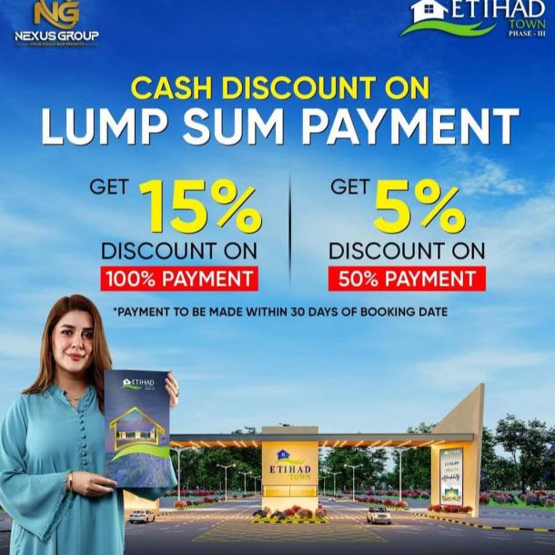 1 Kanal Plots Available For Sale In Etihad Town Phase 3 Lahore-2