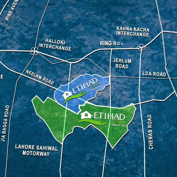 1 Kanal Plots Available For Sale In Etihad Town Phase 3 Lahore-2