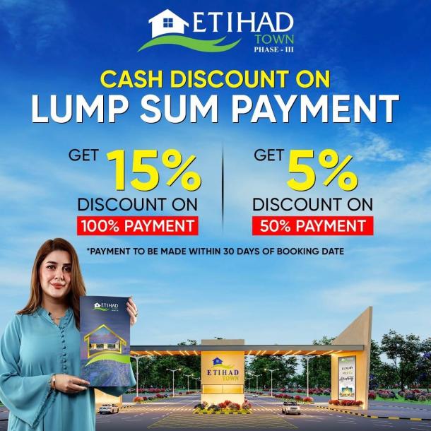 1 Kanal Plots Available For Sale In Etihad Town Phase 3 Lahore-1