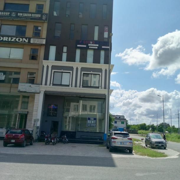 Corner Best Location 4 Marla Plaza Basement Ground Floor Mezzinine Available For Rent In DHA Lahore Phase-2