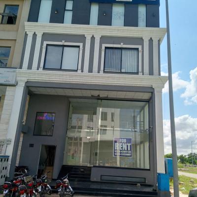 Corner Best Location 4 Marla Plaza Basement Ground Floor Mezzinine Available For Rent In DHA Lahore Phase